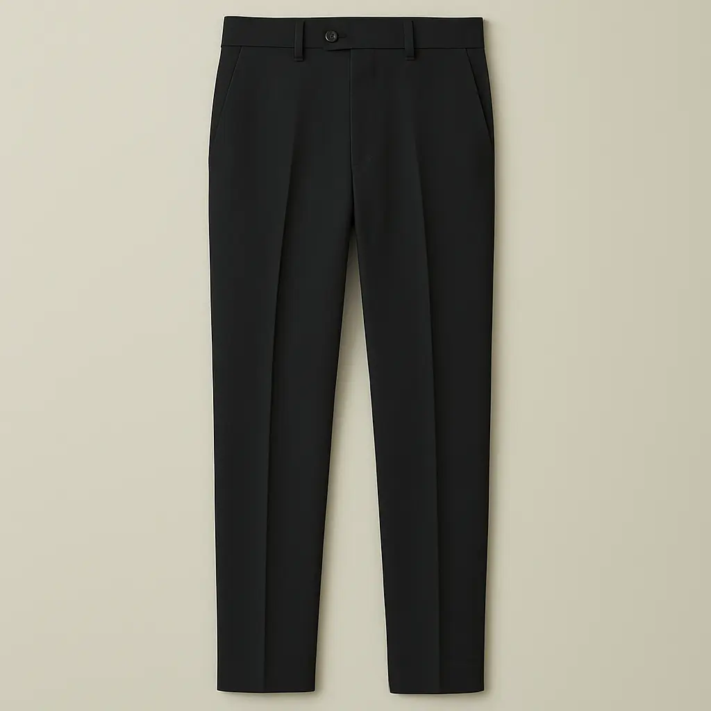 Jet Black Trousers