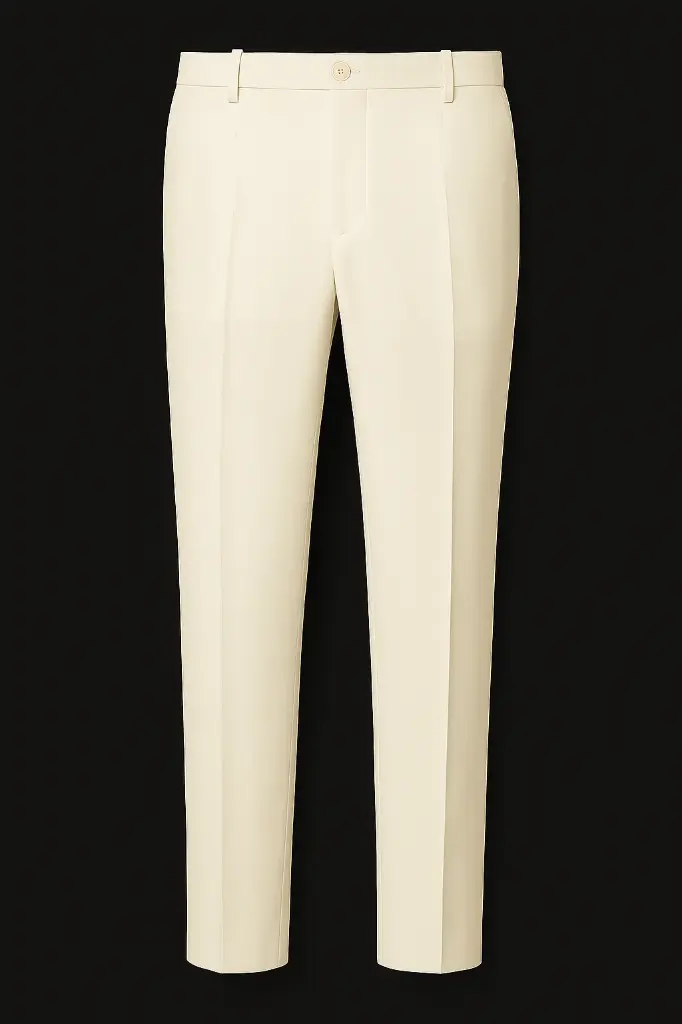 Cream Trousers