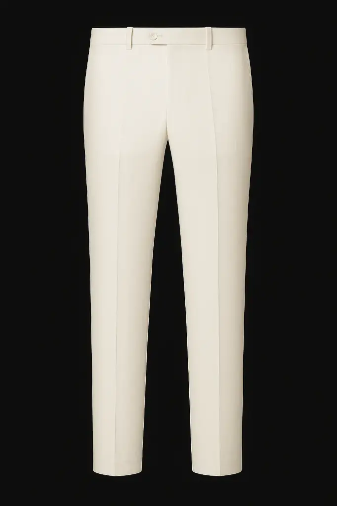 White Signature Trouser