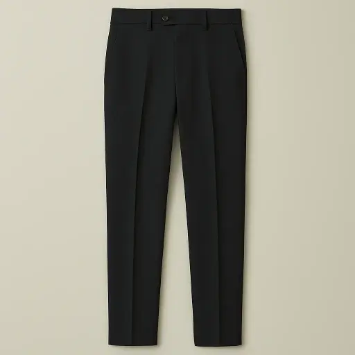 Jet Black Trousers