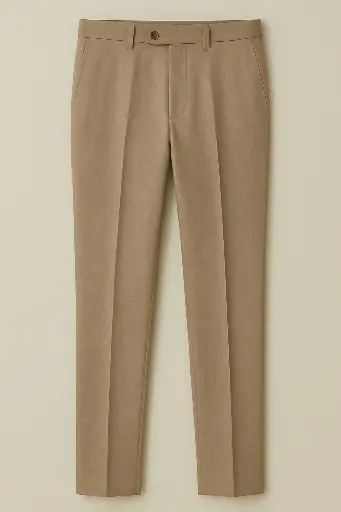 Beige Trousers
