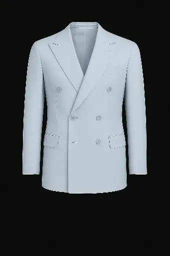 Glacier Blue Tailored Blazer