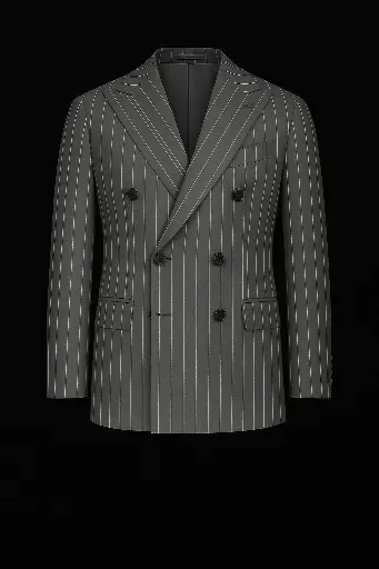 Grey Stripe Blazer