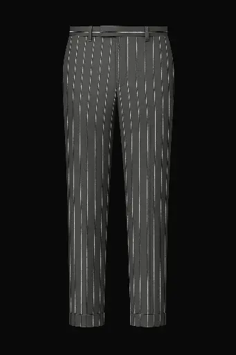 Grey Stripe Trouser